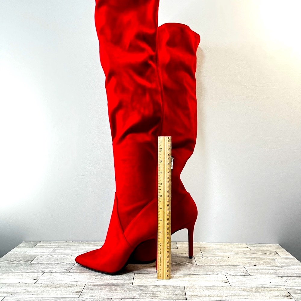 Jessica Simpson Livelle Tall Stiletto Thigh-High Boots, Size 7M - Picture 1 of 15